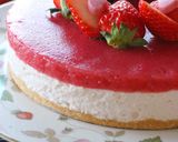 簡単混ぜるだけ✿ストロベリーチーズケーキ作り方31写真