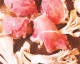 ヘルシーダイエット＊椎茸の豚肉巻きと舞茸作り方2写真
