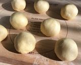激うま♡虜になる抹茶ホワイトメロンパン♡作り方7写真