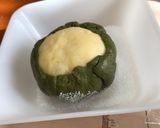 激うま♡虜になる抹茶ホワイトメロンパン♡作り方15写真
