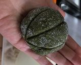 激うま♡虜になる抹茶ホワイトメロンパン♡作り方16写真