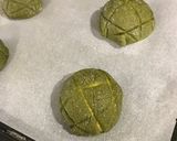 激うま♡虜になる抹茶ホワイトメロンパン♡作り方19写真