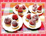 15分!バレンタイン苺チョコタルト 簡単作り方4写真