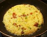 お好み焼き風炒飯！作り方4写真