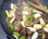 臭みなし！鶏レバーと長ネギの炒め煮作り方4写真