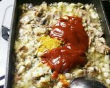 さば缶とコーンの春巻き作り方3写真