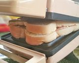 ほっかほかでヘルシーなホットサンド作り方8写真