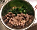 ほうれん草と牛肉のごま和え作り方6写真