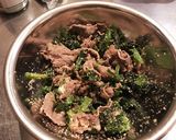 ほうれん草と牛肉のごま和え作り方7写真
