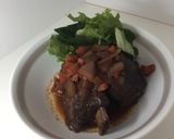 スペアリブ赤ワイン&醤油フライパン煮込み作り方5写真