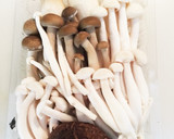 ★簡単★きのこと大豆の炊き込みご飯作り方1写真