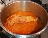 圧力鍋でほろほろ甘辛みそ煮豚作り方5写真