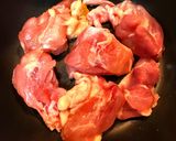 鶏モモ肉のネギ味噌焼き作り方4写真