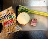 糖質制限 野菜と大豆の食べるスープ作り方1写真