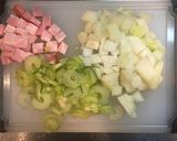 糖質制限 野菜と大豆の食べるスープ作り方2写真