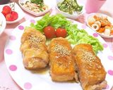 とろける♡厚揚げのしそチーズ肉巻き作り方10写真