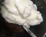 簡単 炊飯器 材料２つのチョコケーキ作り方4写真