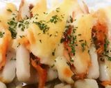ちくわ明太子チーズ焼き★お弁当おかず作り方6写真