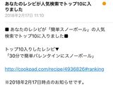 30分で簡単✨バレンタインにスノーボール作り方1写真
