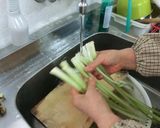 農家直伝　八尾若ごぼうの和風パスタ作り方4写真