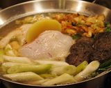 若鶏丸ごと1羽☆韓国風水炊きタッハンマリ作り方4写真