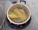 農家直伝　八尾若ごぼうの和風パスタ作り方7写真
