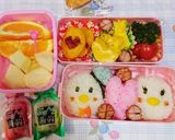 キャラ弁☆バレンタイン♡ツムツム弁当作り方4写真