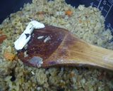 炊飯器でレトルトカレーをカレーピラフ作り方5写真