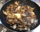 マイタケビネガー炒めのパスタ作り方4写真
