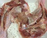 骨付き鶏もも肉のコンフィ☆作り方1写真