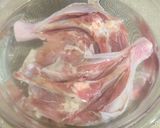 骨付き鶏もも肉のコンフィ☆作り方2写真