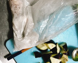 家族大絶賛！揚げ鶏とナスと餅のみぞれ和え作り方1写真