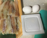納豆とスケソウタラの和風オムレツ作り方1写真
