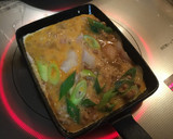 納豆とスケソウタラの和風オムレツ作り方4写真