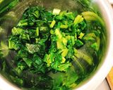 ほうれん草たっぷり！緑のほうれん草食パン作り方3写真