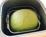 ほうれん草たっぷり！緑のほうれん草食パン作り方9写真