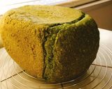 ほうれん草たっぷり！緑のほうれん草食パン作り方10写真