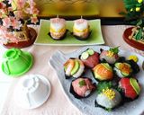 おにぎりケーキ【のりカップ＆リボンハム】作り方21写真