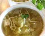 カニ缶でほっこり温かとろみスープ作り方9写真