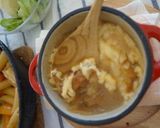 簡単オニオングラタンスープ作り方6写真