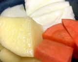 肉じゃが 余ったセロリスープで♪作り方2写真