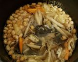 簡単☆節分豆の炊き込みご飯作り方2写真