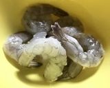 海老とオクラの簡単トマトパスタ作り方3写真