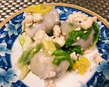 サムライ特製白菜と里芋の鶏そぼろあん❤作り方5写真