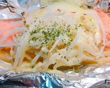 のせて焼くだけ！鮭のチーズホイル焼き作り方6写真