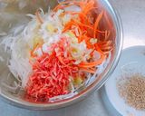 簡単！混ぜて焼くだけ 美味しい大根餅作り方1写真