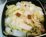 鶏肉と白菜のクリーム煮（豚こま肉でも）作り方4写真