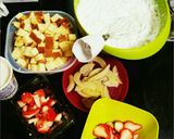 子どもがメインで作るかまくらケーキ作り方1写真