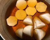 里芋の揚げ出し 柚子の香り作り方3写真