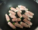 オクラの豚肉巻き作り方3写真